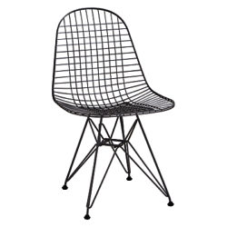 Vitra Eames DKR Wire Chair Dark Grey